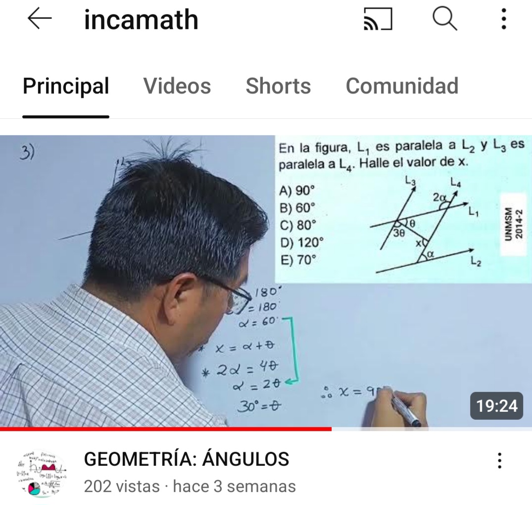 Clases virtuales de MATEMÁTICA FÍSICA QUÍMICA dicta 2do puesto San Marcos